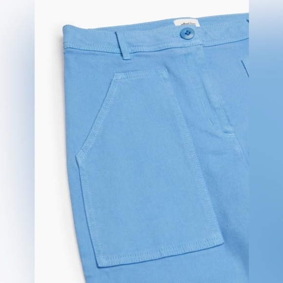 Aritzia Wilfred Free Modern Utility Pant Faded Sky Blue Size 6 - Picture 3 of 15